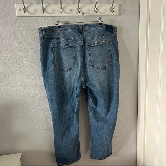 Abercrombie Fitch The Ankle Straight Ultra High Rise Curve Love Jeans - Picture 5 of 8